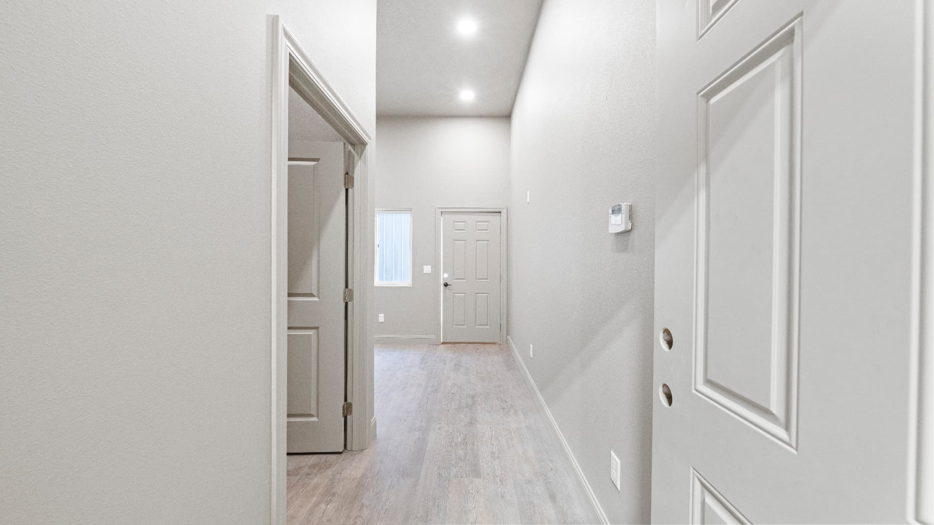 1116 E Clark St — Hallway to finished interior space
