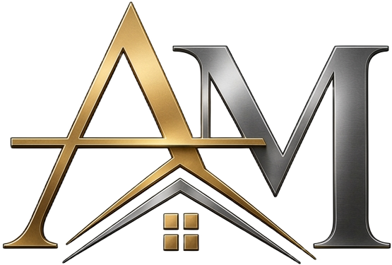 AM Construction monogram